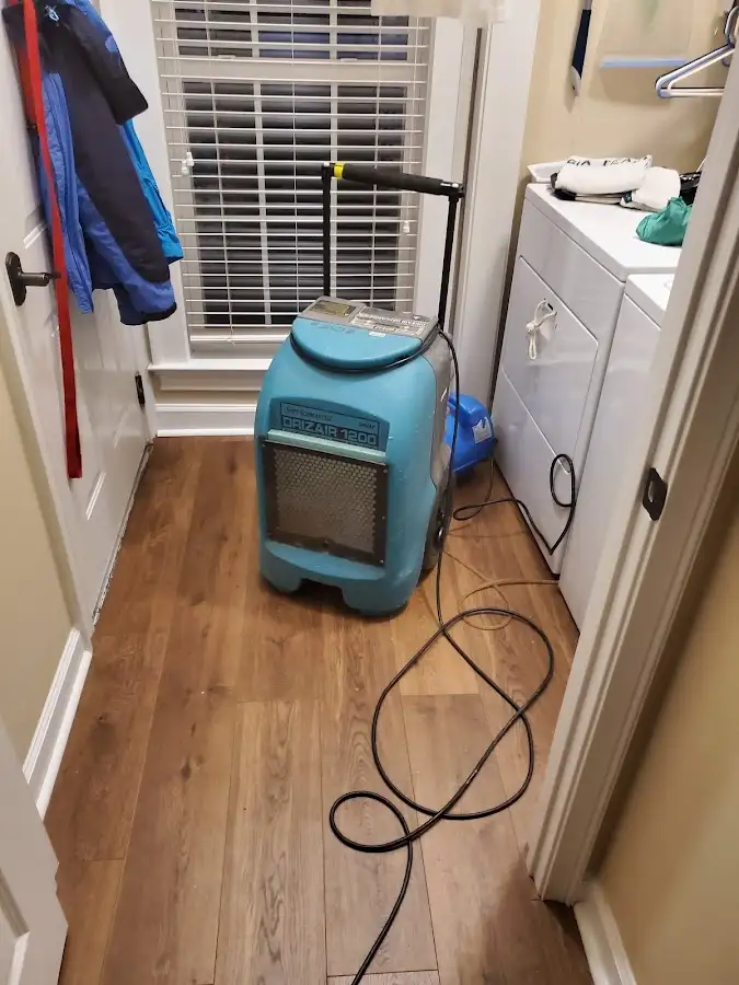 Commercial dehumidifier deployed for Crawl Space Restoration in North Lakes